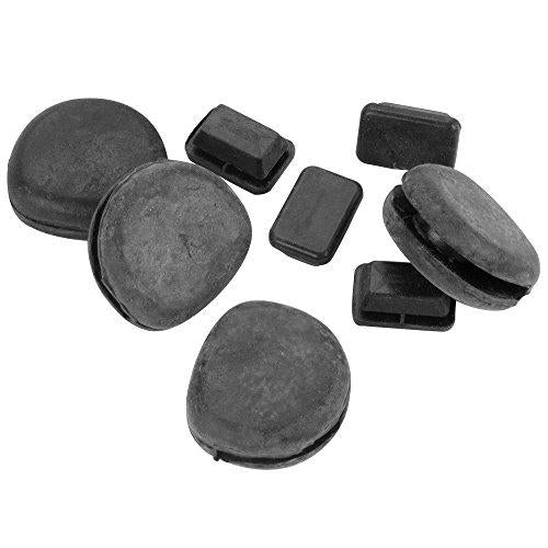 Vollrath 25837-1 8-Piece Replacement Rubber Bumper Set For Roll Top Chafers