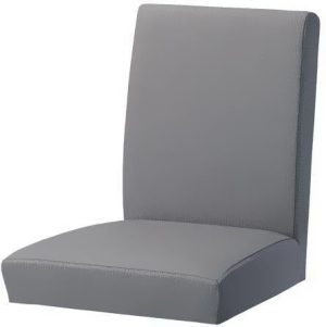 The Heavy Duty Cotton Henriksdal Chair Cover Replacement Is Custom Made For Ikea Dining Chair Cover Or Slipcover. Gray Color (Light Gray)