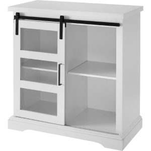 32 Modern TV Stand - Solid White
