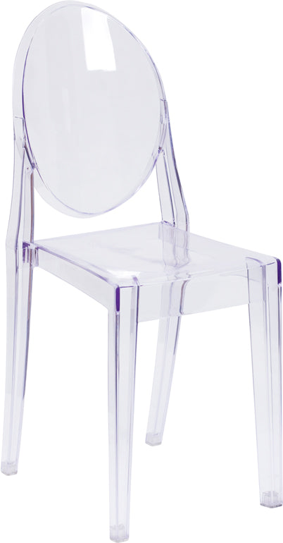 Ghost Side Chair in Transparent Crystal - FH-111-APC-CLR-GG