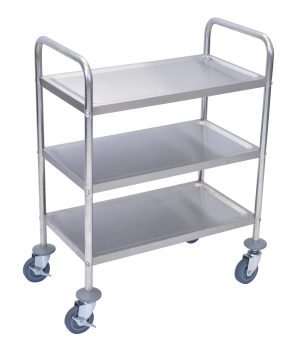 Luxor Stainless Steel Cart 3 Shelves