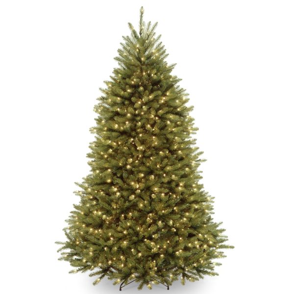 7 1/2' Dunhill Fir Hinged Tree with 750 Clear Lights