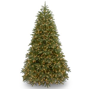 7 1/2' Feel-Real Jersey Fraser Medium Fir Hinged Tree with 1000 Clear Lights