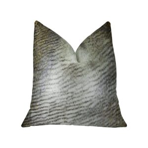 Plutus Alaskan Hawk Handmade Throw Pillow, (12 x 25)