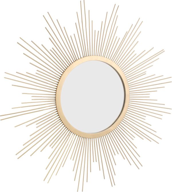Stonebriar Wall mirror, 24 Inch, Gold
